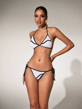 Panola Ruffle Bikini Three Piece Set